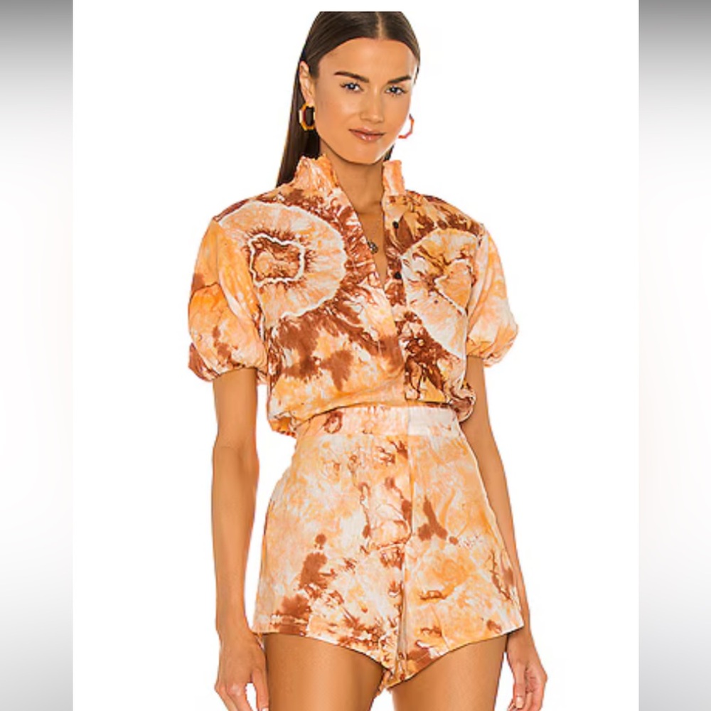 SWF puff sleeve romper. - Picture 2 of 3